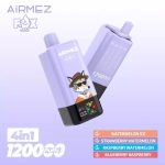 AIRMEZ FOX 120000 Puffs 4 IN 1 Taste Disposable Vape Pink lemonade