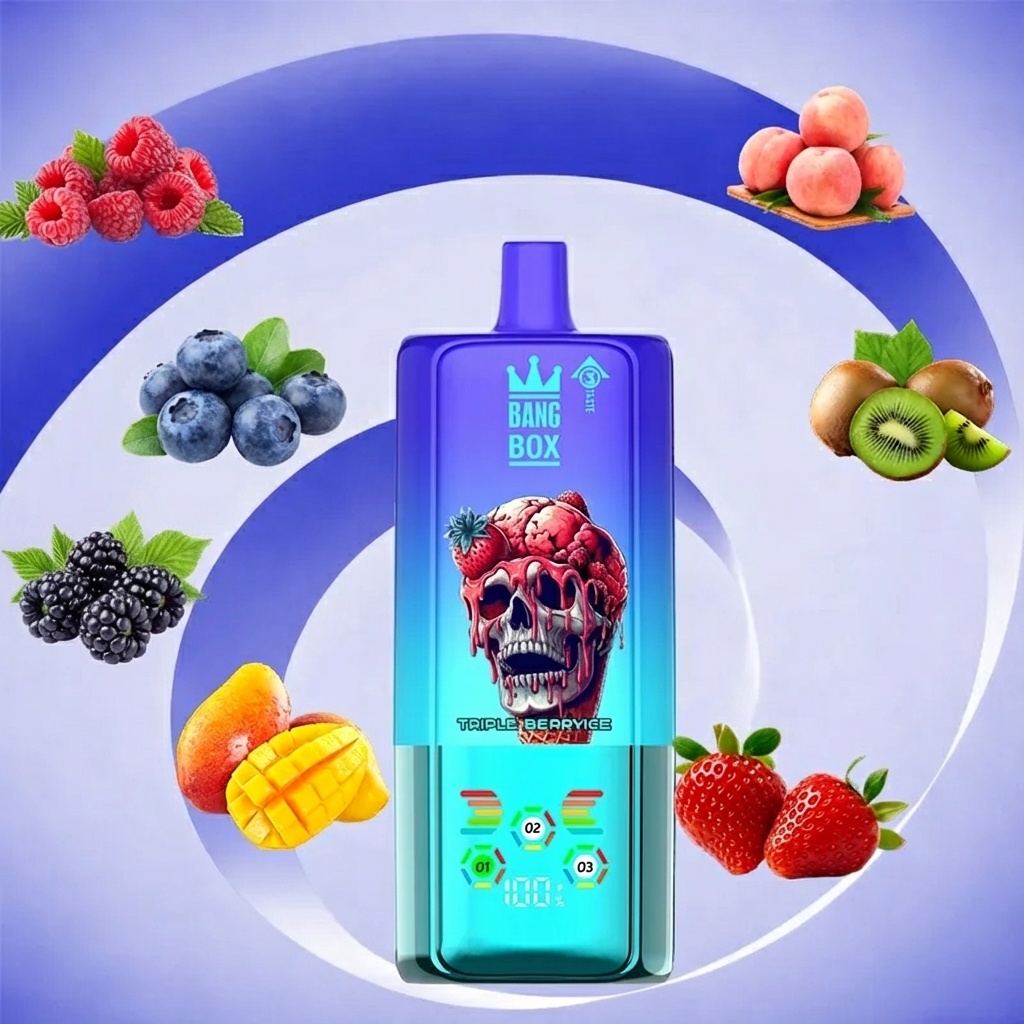 Ice de Três Bagas  Manga + Pêssego  Morango + Kiwi