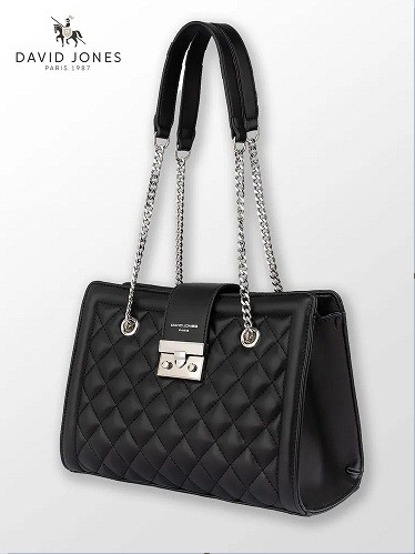 🔥DAVID JONES🔥Bolsa de ombro de senhora em pele