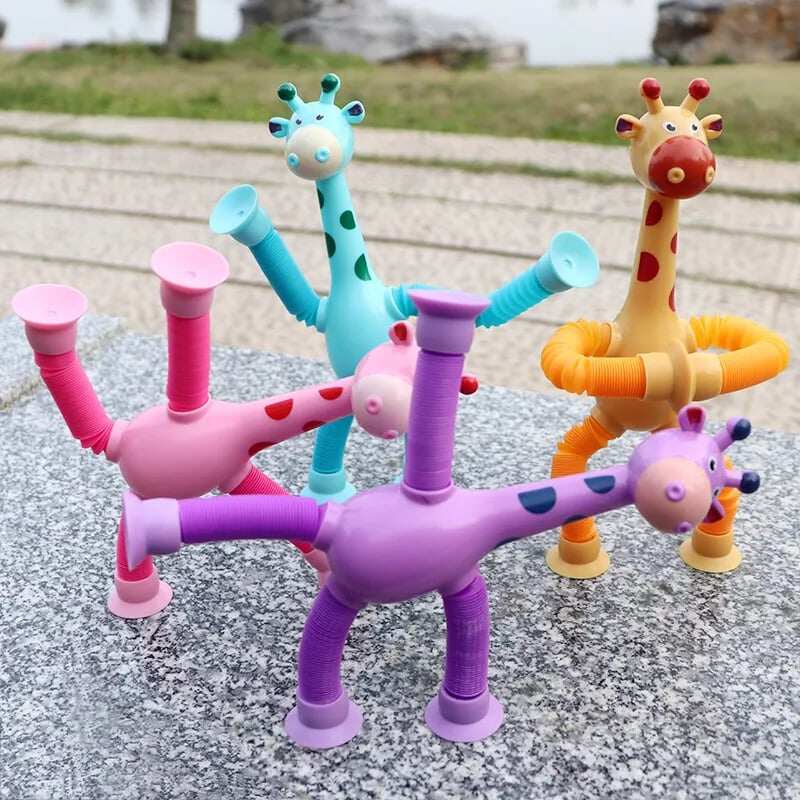 Żyrafa Teleskopowa przyssawka/Zabawka-robot