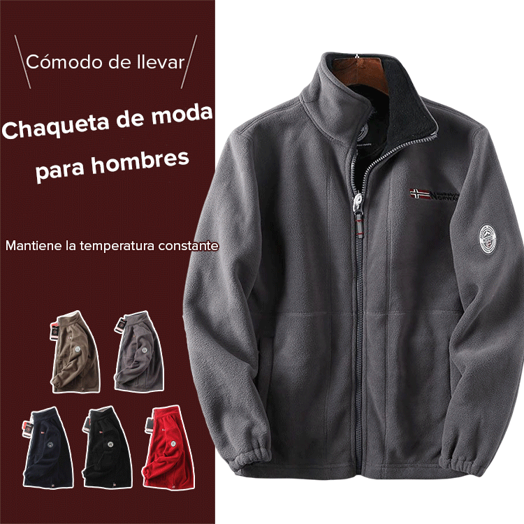 Exportar para a Noruega jaqueta masculina de veludo dupla face