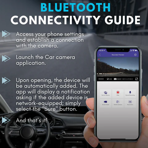 iRosesilk™ Smart Kabellose Mini-Parkkamera