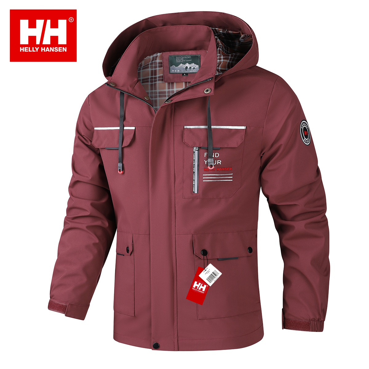 A Helly Hansen® férfi vízálló túrakabát védelmet és meleget biztosít
