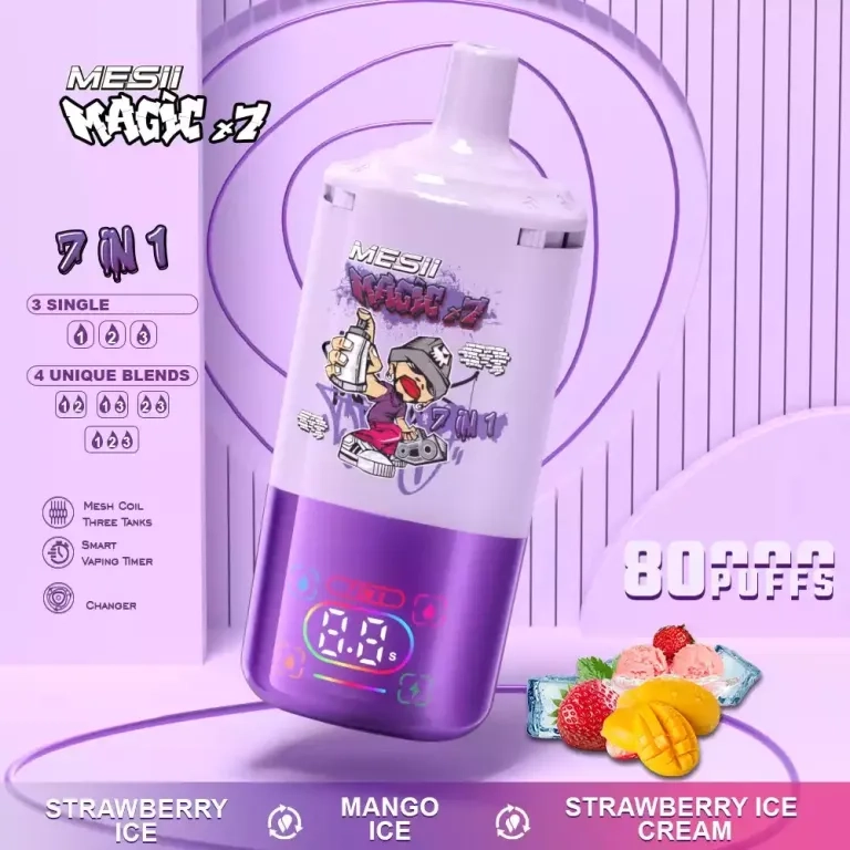 Mesii magic x7 80000 puffs 7-in-1