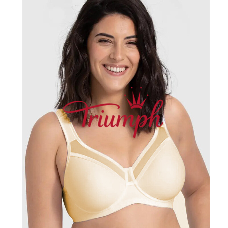 Triumph - Zestaw 3 szt. 💝 Duży biustonosz z dodatkowym wsparciem i bez fiszbin✨✨