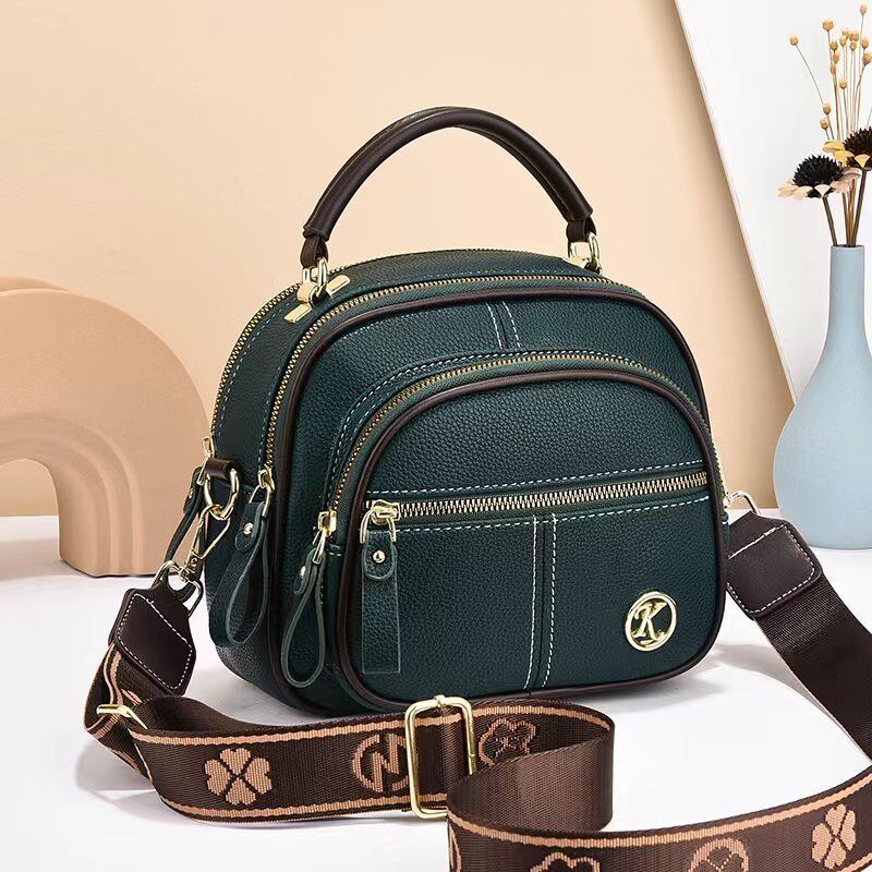 👜2024 Nova moda bolsa de ombro estampada portátil de grande capacidade