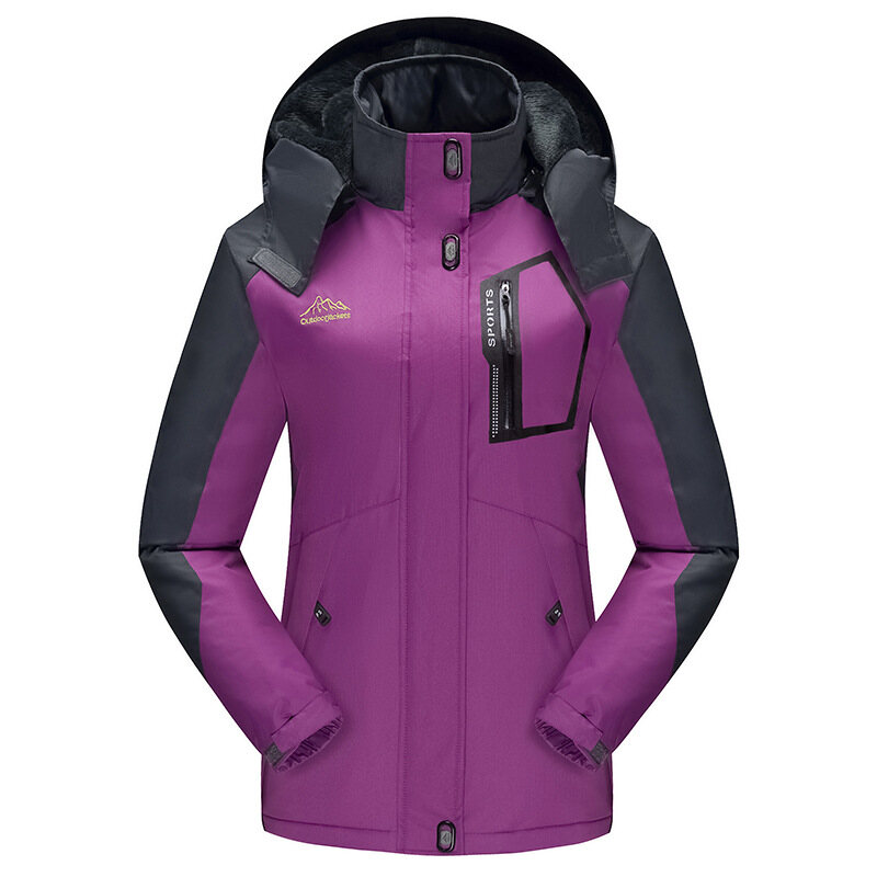 【L-5XL】2023 nova jaqueta impermeável à prova de vento à prova d'água plus size acolchoada espessada