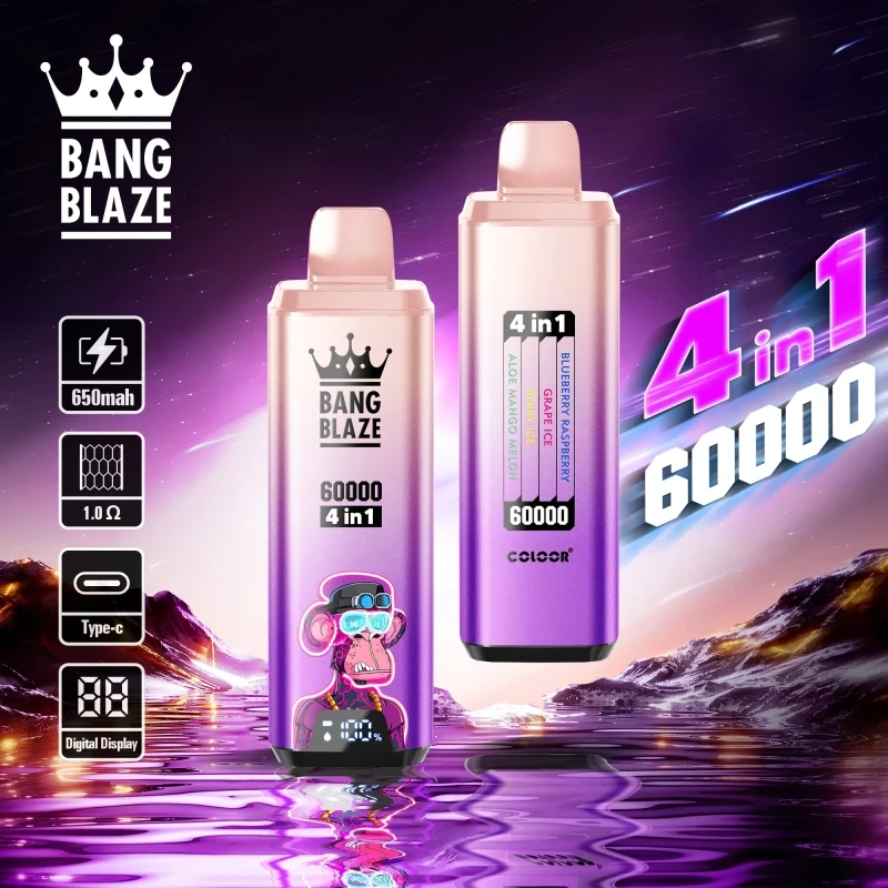 Bang Blaze 60000 60k puffs 4 in 1 flavors vape