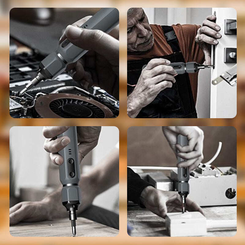 CAT®🔨Conjunto de chaves de fenda elétricas sem fio portáteis✨