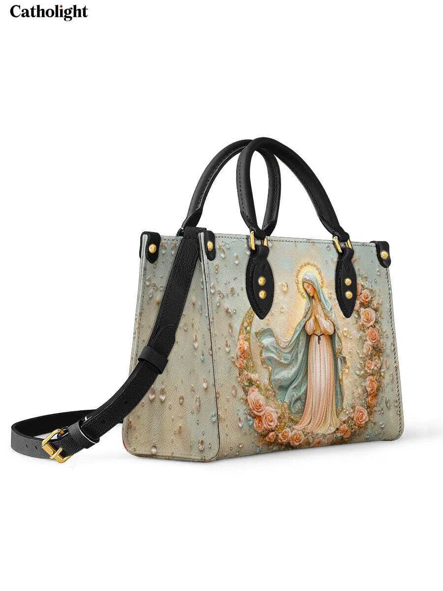 Catholight  The Crescent of Serenity Leather Bag