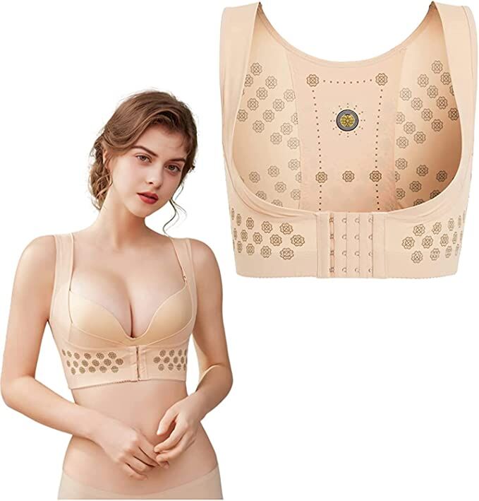 Oferta limitada (só restam 3)!! Obtenha 50% de desconto no sutiã de desintoxicação linfática Beslife™ para moldar e firmar os seios e levantar a postura