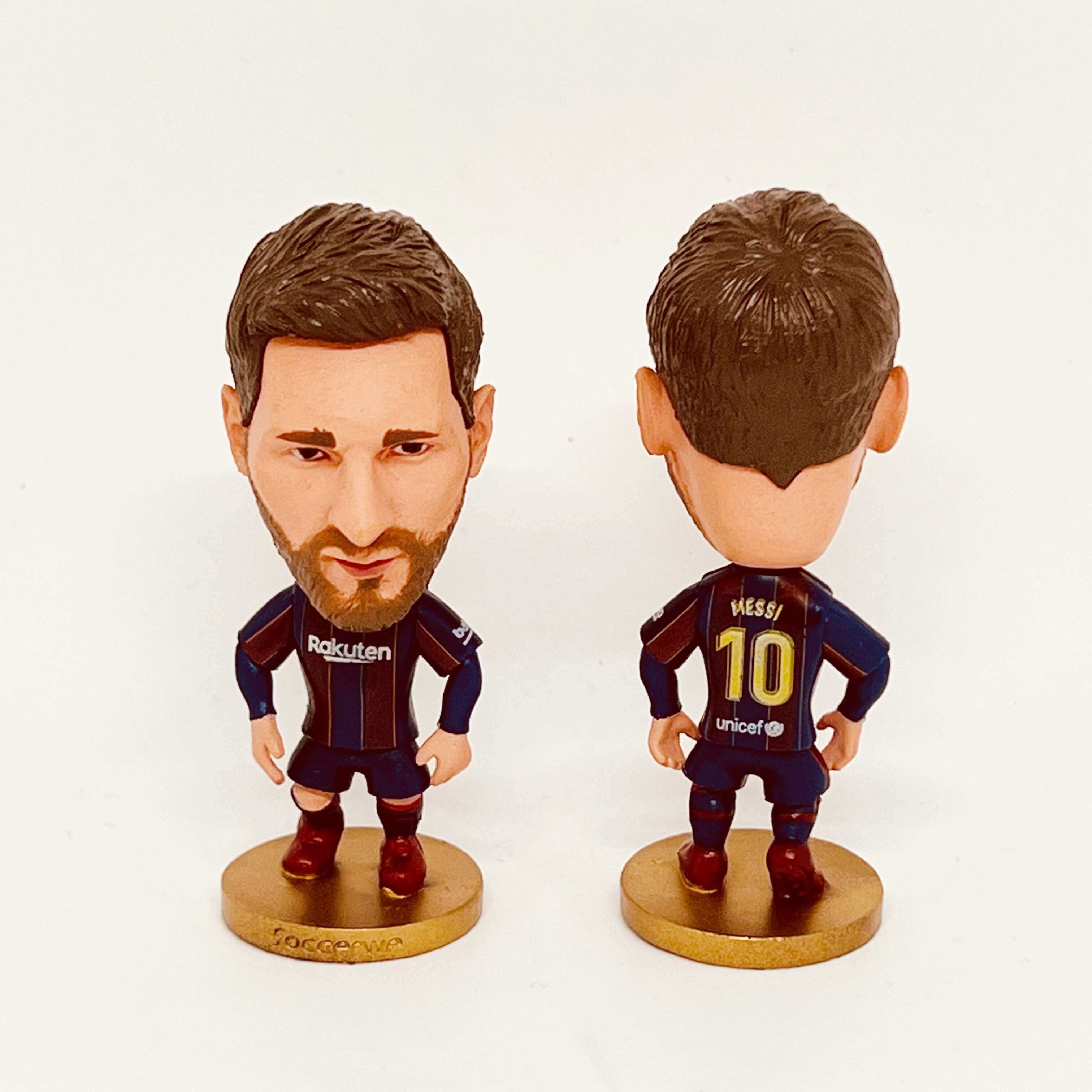 🔥⚽2025 Conjunto de estatueta de anime de estrela de futebol mais vendido e ornamento de mini troféu de metal🏆