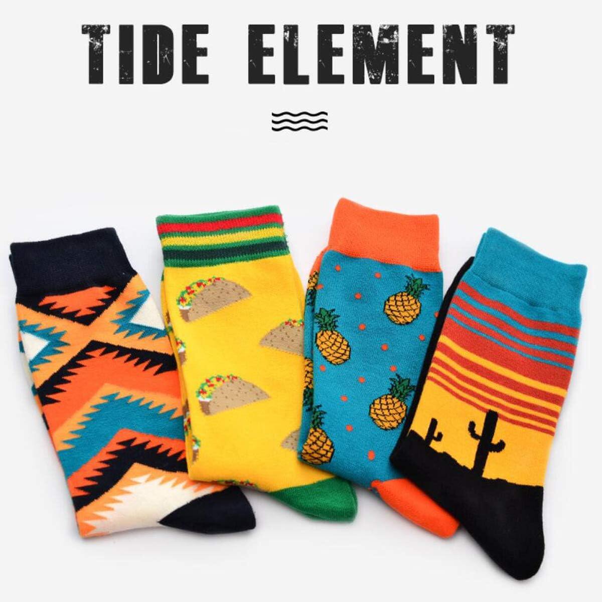 Meias coloridas divertidas