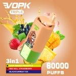 triple flavor 60ml rechargeable vape
