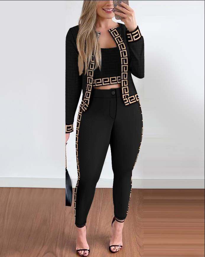 Grande venda de coletes, cardigãs e leggings femininos da moda de rua