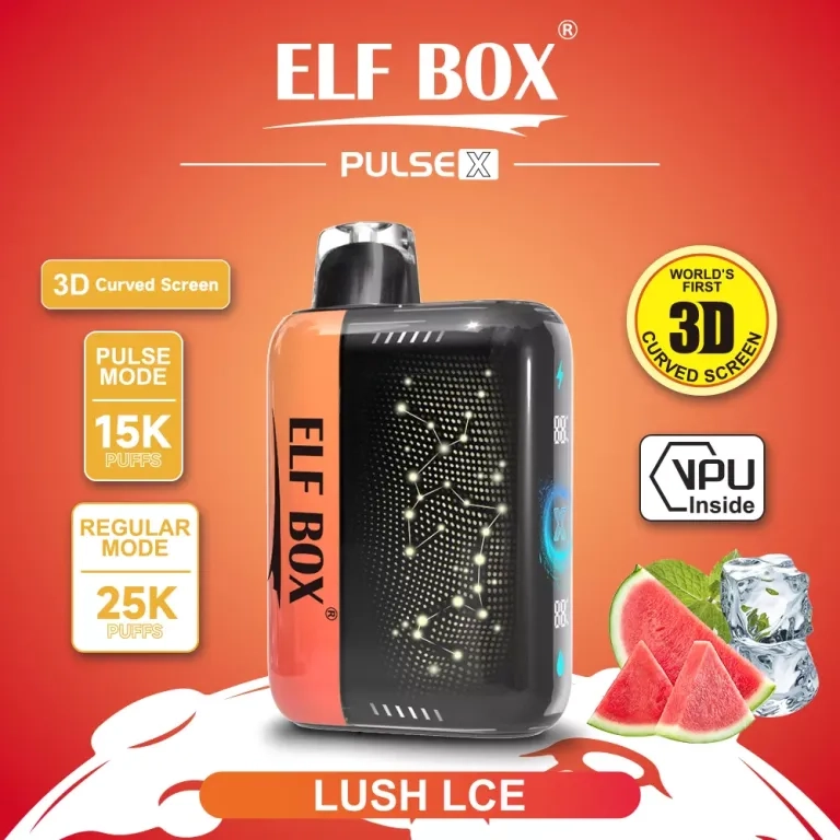 ELF BOX PULSE X 25000 Puffs Peach Ice_2