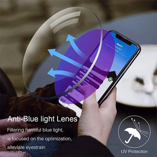 🎁 Óculos bifocais inteligentes anti-luz azul de safira de alta dureza para óculos prematuros
