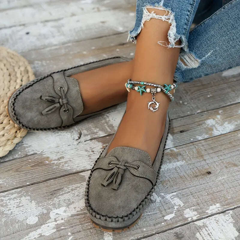 🔥 Oferta diária de 50% de desconto - Mocassins macios e confortáveis ​​em estilo feminino