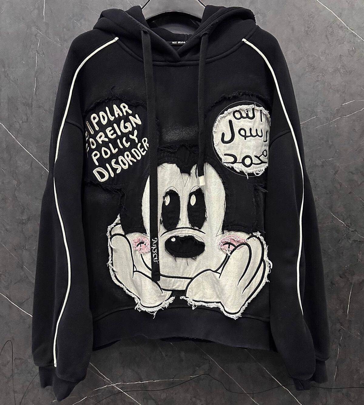 Moletom com capuz de desenho animado