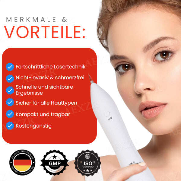 Fivfivgo™ Caneta laser portátil para cuidados da pele