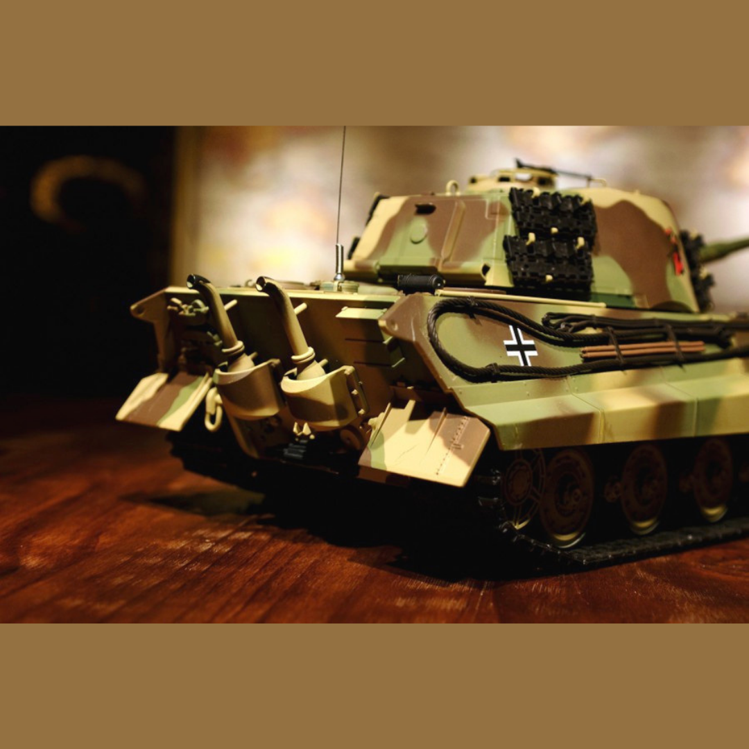 Heng Long 3888A German King Tiger Henschel RC Tank - RTR