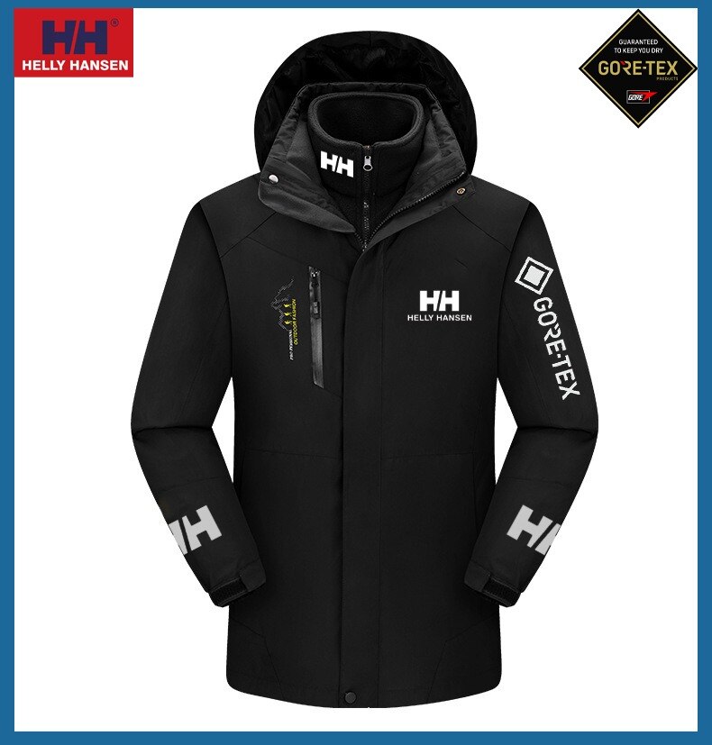 Helly Hansen - 2024 nova jaqueta de inverno impermeável, à prova de vento e quente