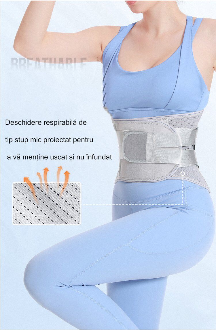 СПОРТНА ЛУМБАЛНА ОПОРА СЪС СТОМАНЕНИ ПЛОЧИ