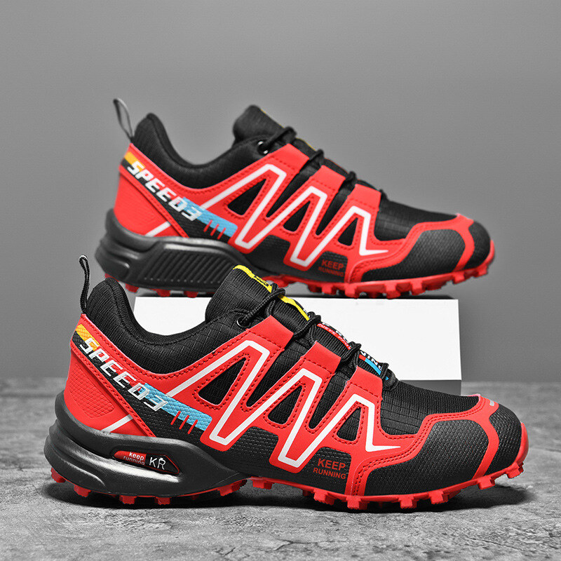 sapatos casuais de corrida cross-country salomon outdoor sapatos de caminhada masculinos