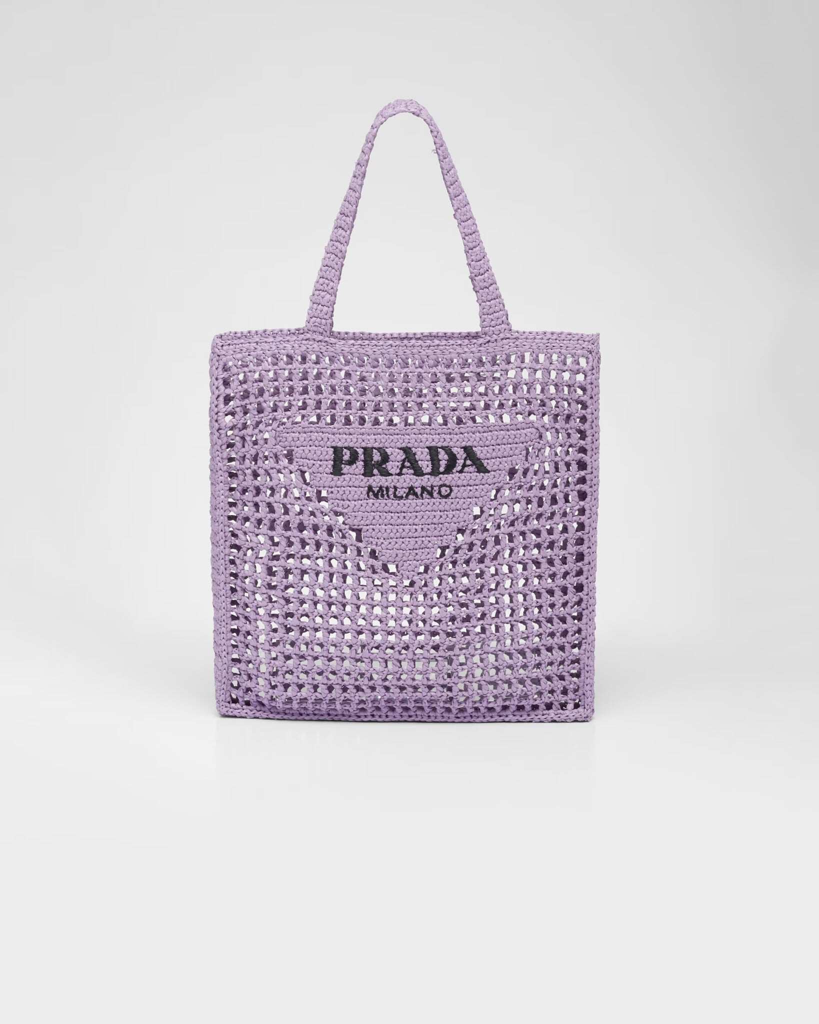 Bolsa de palha Prada (multicolorida)