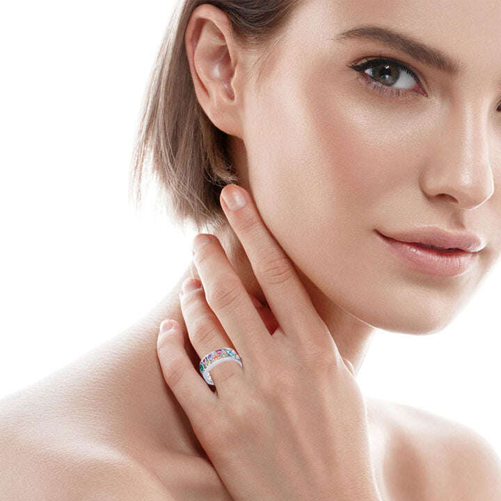 Enéas anel de quartzo de cristal[Último dia!][Venda final!] Preço com desconto