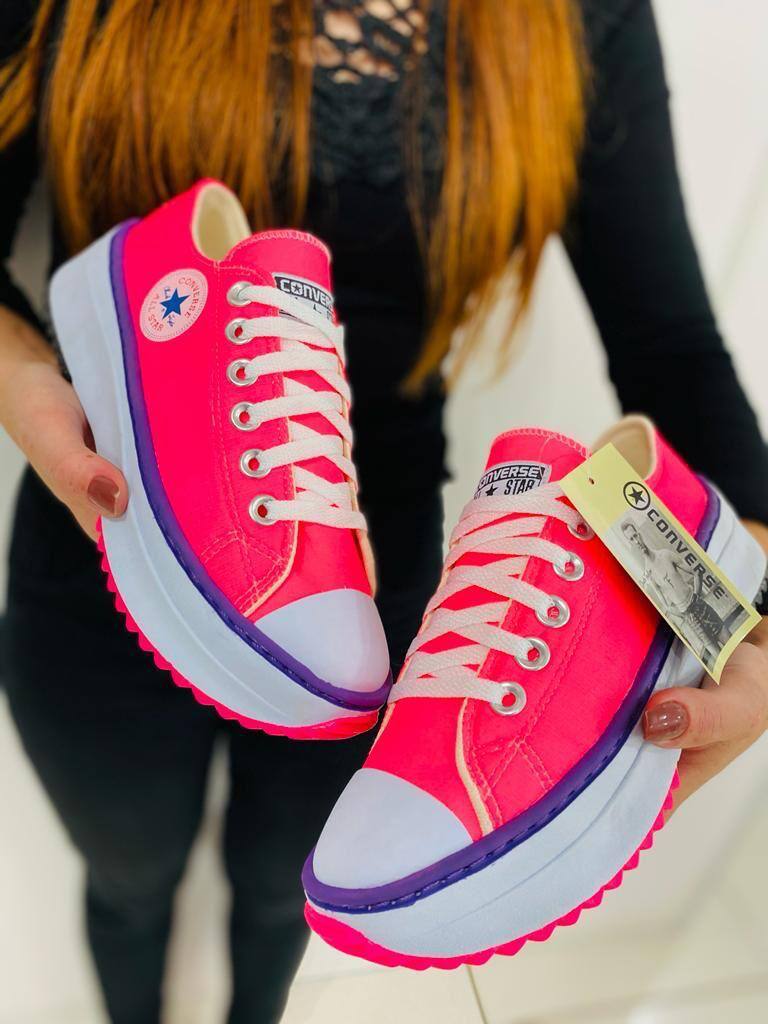 Sapatos de lona feminina da moda All Star 3.0 - 2023 (Modelo Exclusivo)