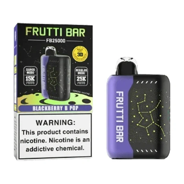 FRUTTI BAR FB25000 DISPOSABLE VAPE - 25000 PUFFS (Each pack contains two vape)