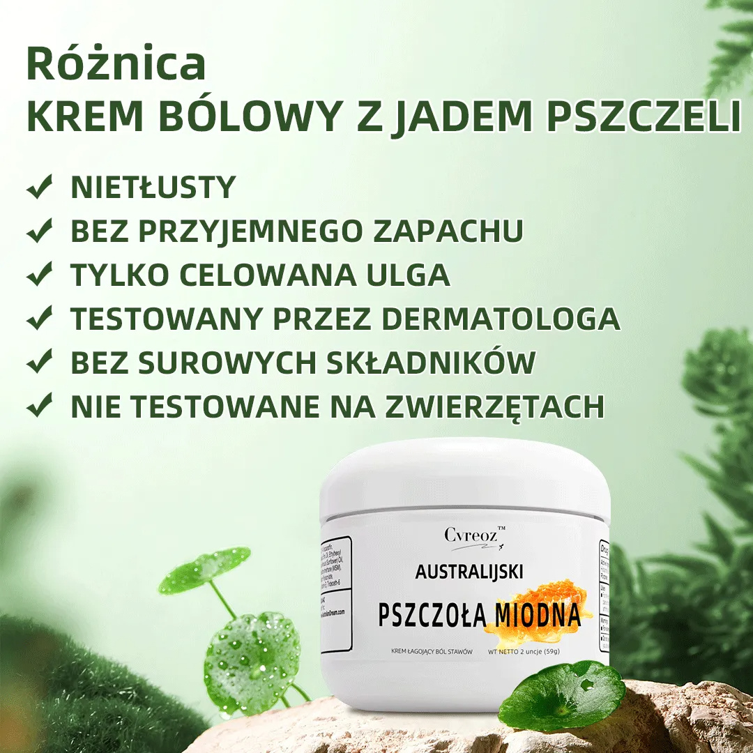 🚩🚩Australian Honey Bee Truison Cvreoz™ krém fájdalomcsillapításra és csontgyógyításra (🐝 Korlátozott idejű kedvezmény az utolsó 30 percre 💥）