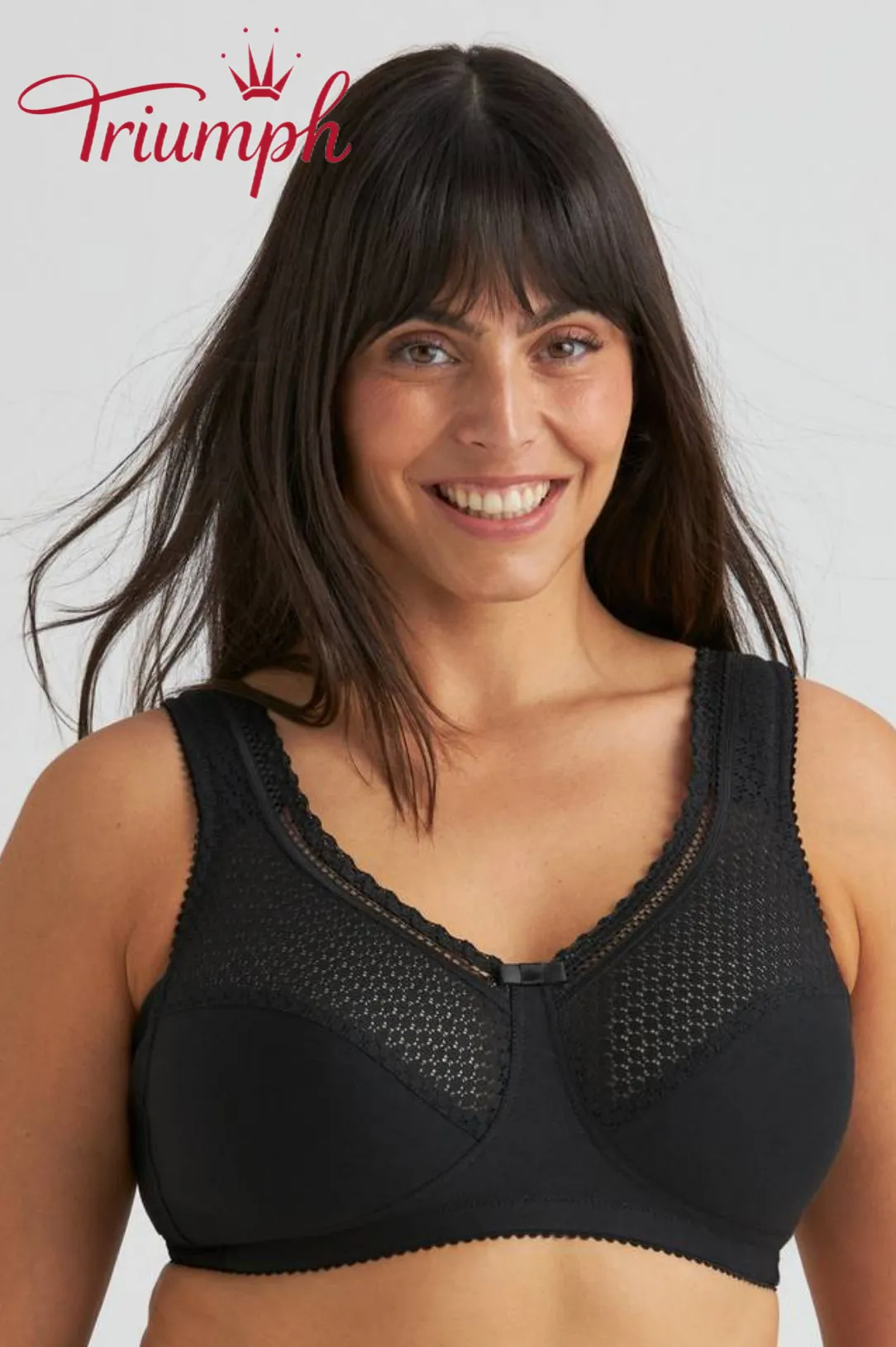 Triumph 3-piece set 🔥 Comfortable Patterned Lace Bra