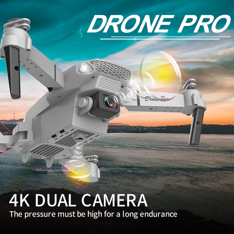 Drone GPS com câmara para adultos Drone 4K Motor sem escovas Retorno automático Transmissão WiFi 5G Controlo remoto FPV dobrável Quadcopter Conjunto de altura do drone Siga-me Mala de voo de 36 minutos