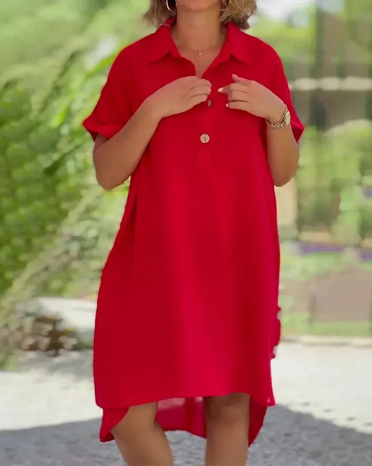 【S-5XL】Vestido moderno de alta qualidade, leve e respirável.