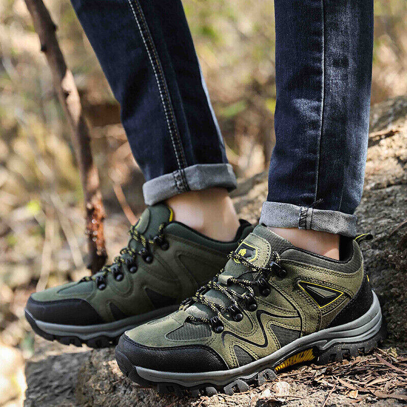 Sapatos de caminhada ortopédicos leves respiráveis ​​impermeáveis ​​masculinos para fascite plantar (certificação médica)