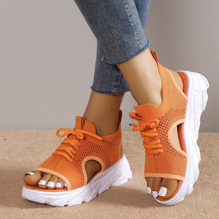 🔥PROMOÇÃO DO ÚLTIMO DIA 50% DE DESCONTO -2023 Sandálias de praia ortopédicas casuais de sola grossa mais populares