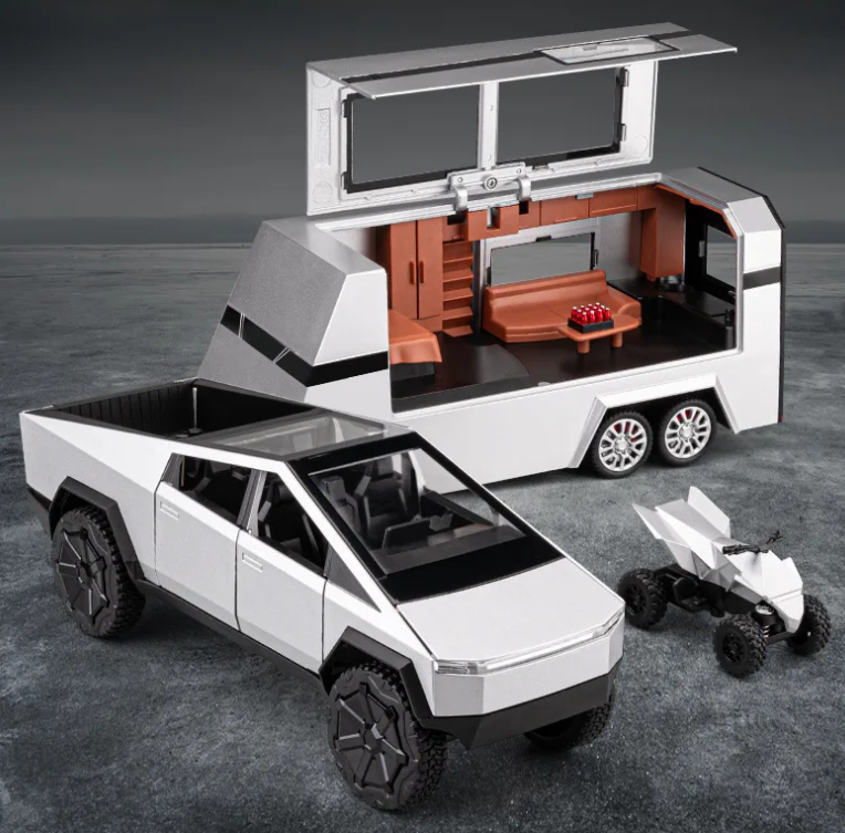 1:24 και 1:32 Tesla Cyber ​​Truck Die Cast