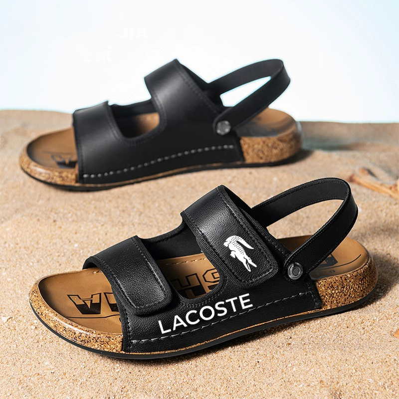 Sandały skórzane męskie Lacoste