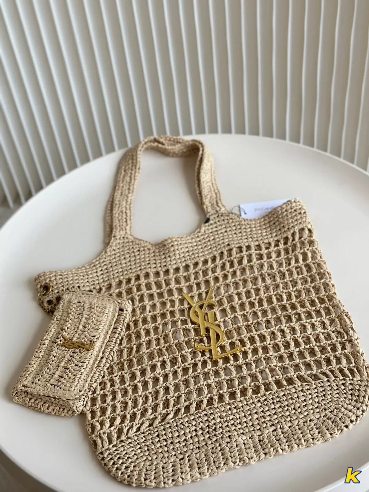 Torba YSL z rafii