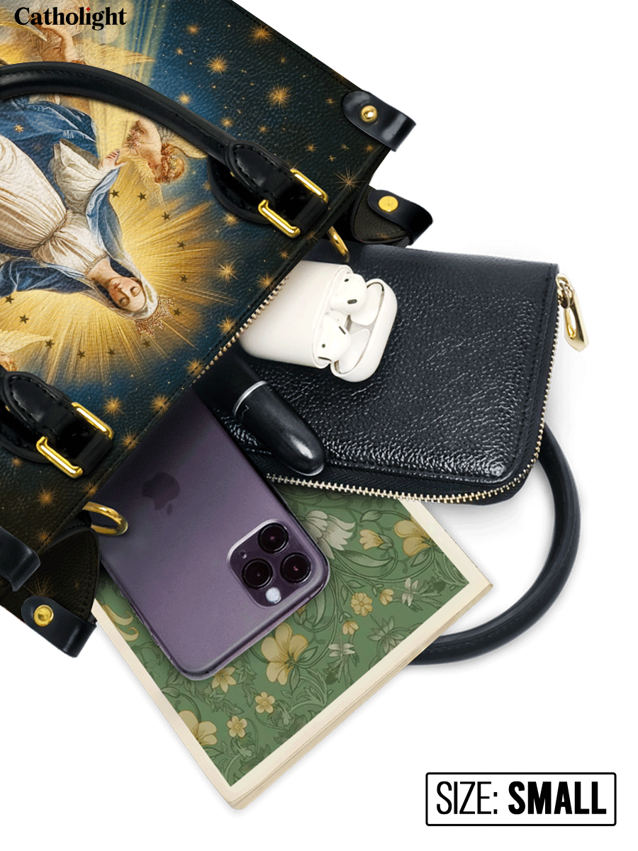 Catholight  The Queen of Heaven Leather Bag