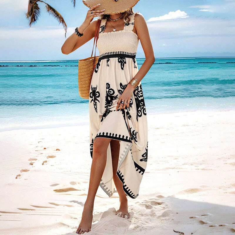 Дамски рокли без ръкави и отворени рамене