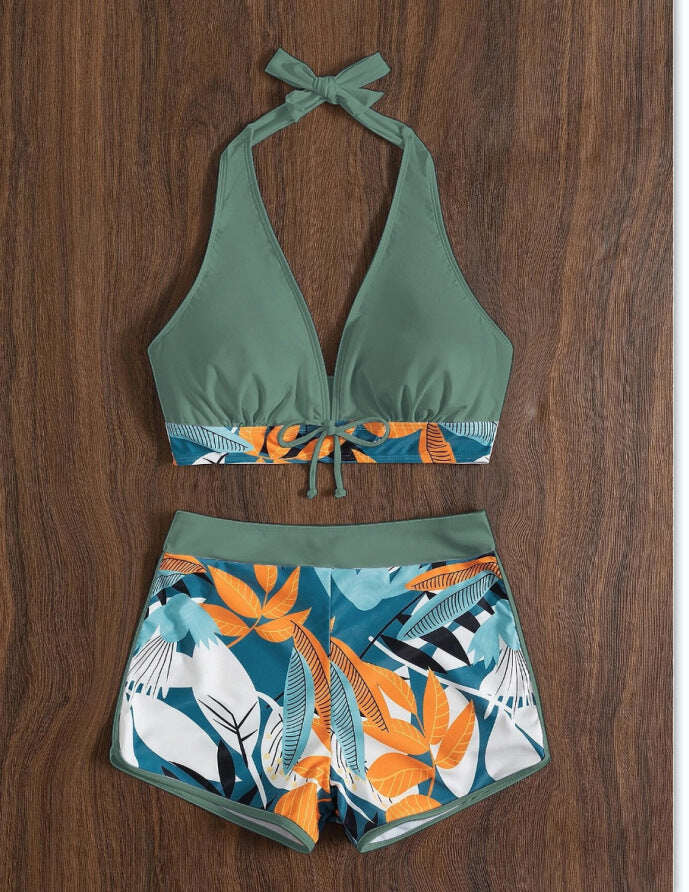 Sexy bikinové plavky s potiskem