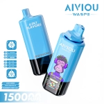 waspe aiviou 150000 puffs Mixed berries + Dragon fruit ice + Strawberry-cherry cola