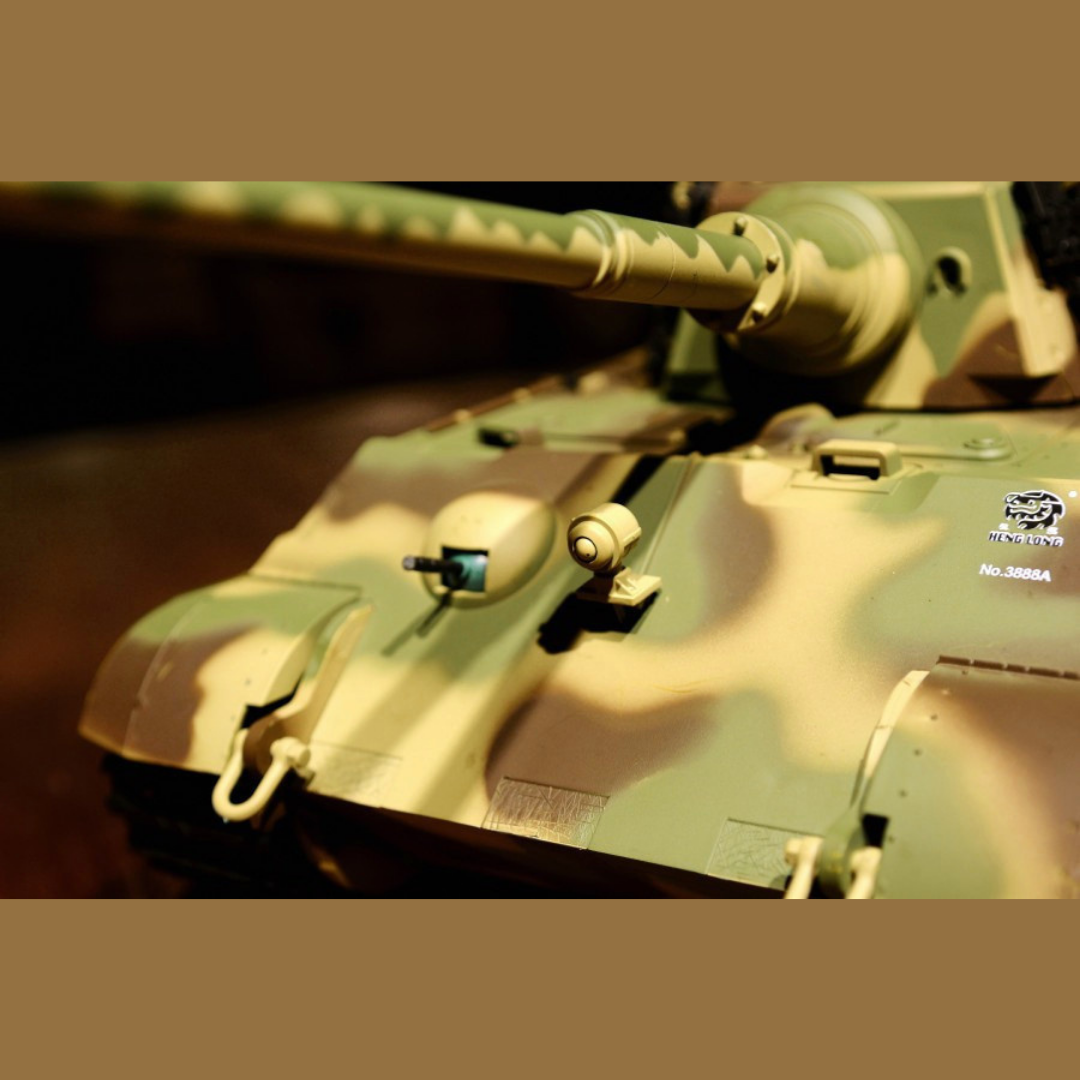 Heng Long 3888A German King Tiger Henschel RC Tank - RTR