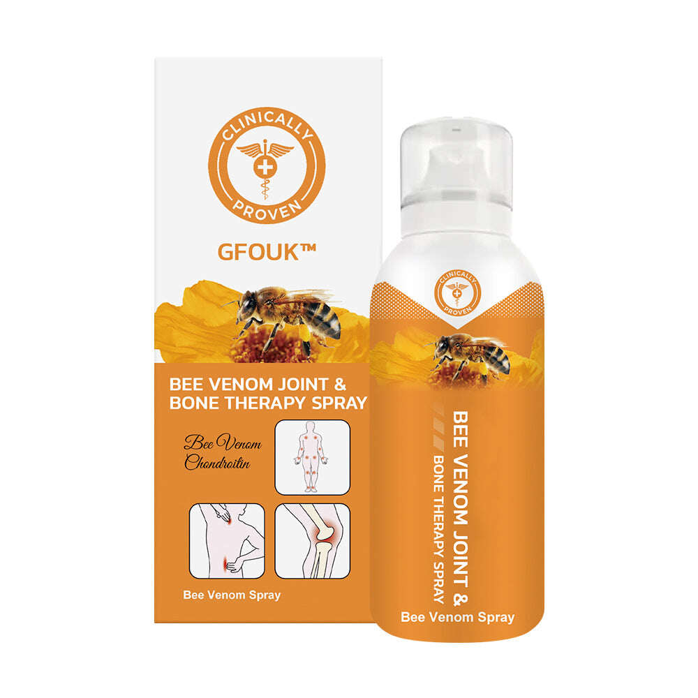 COMPRE 1 LEVE 1 DE GRAÇA!! Spray de terapia óssea e articulares GFOUK™ Bee Venom ⭐⭐⭐⭐⭐ (4.9/5)