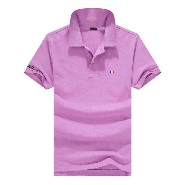 Camisa polo masculina manga curta com absorção de umidade e elasticidade com secagem rápida + proteção UV