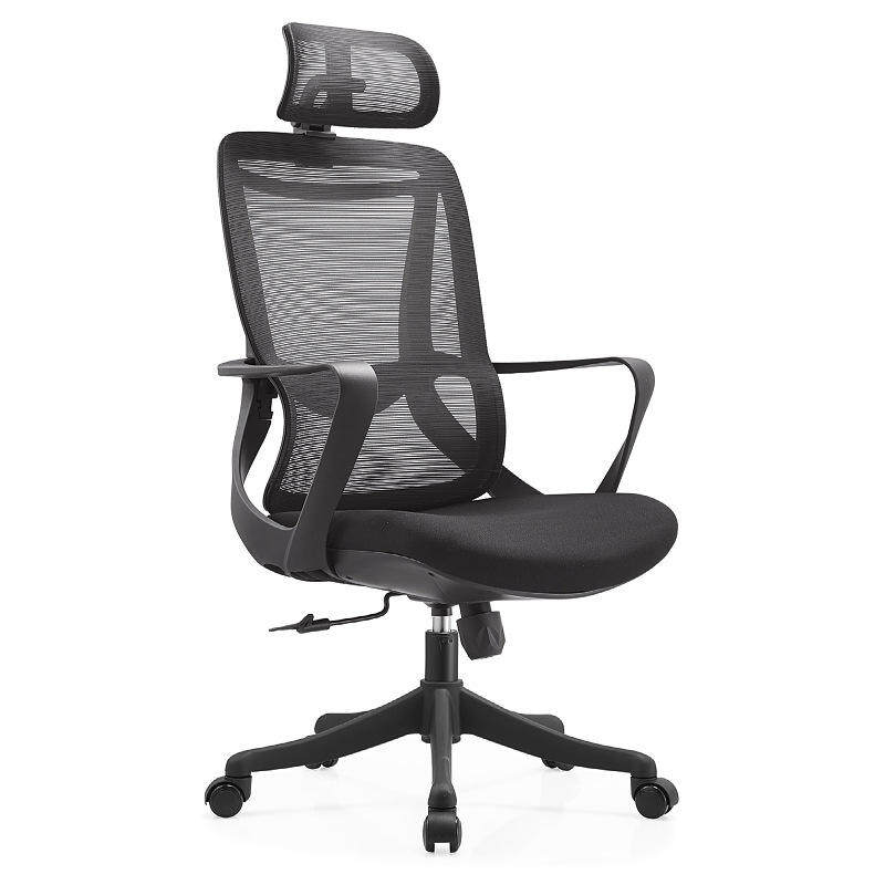 High Quality Custom Logo Wear Resistant Design Adjustable Relax Ergonomic Office Chair with Pulley