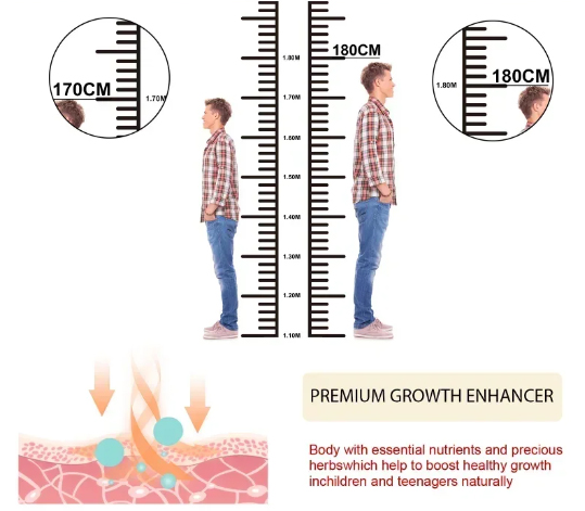 ☀️AAFQ™ Adesivo de aumento de altura de vitalidade de crescimento ☀️ Ajudando você a atingir sua altura ideal
